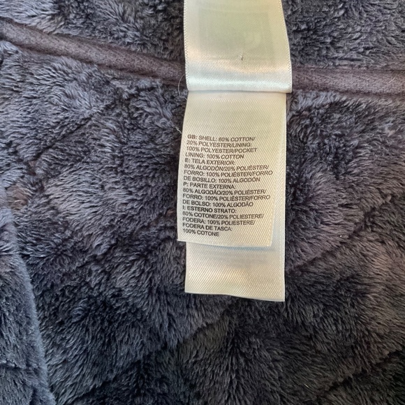 The North Face Caroluna Quilted Jacket Fleece Lined Black Full Zip Coat Size XS - Picture 5 of 12